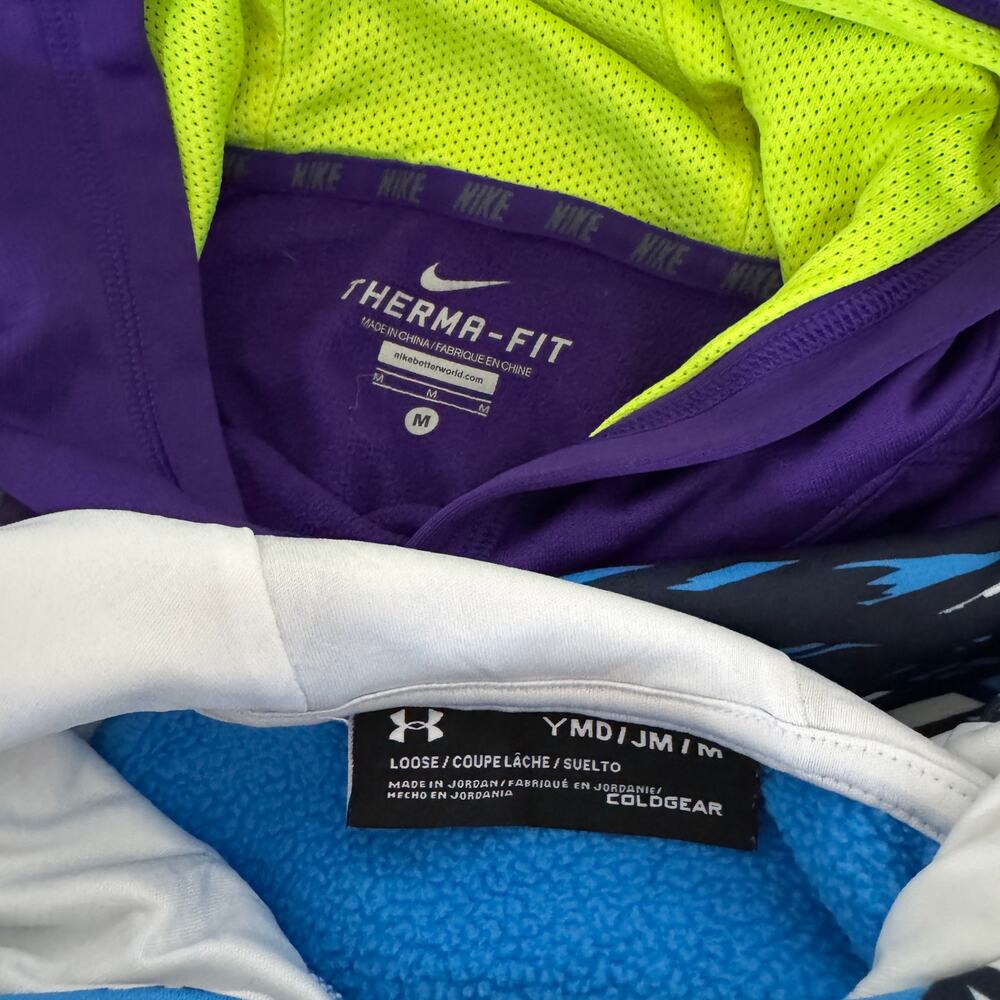 Lot Of 5 Boys M 10-12 Long Sleeve Hoodie Sweat Pants Under Armour Nike Bundle - Picture 12 of 12